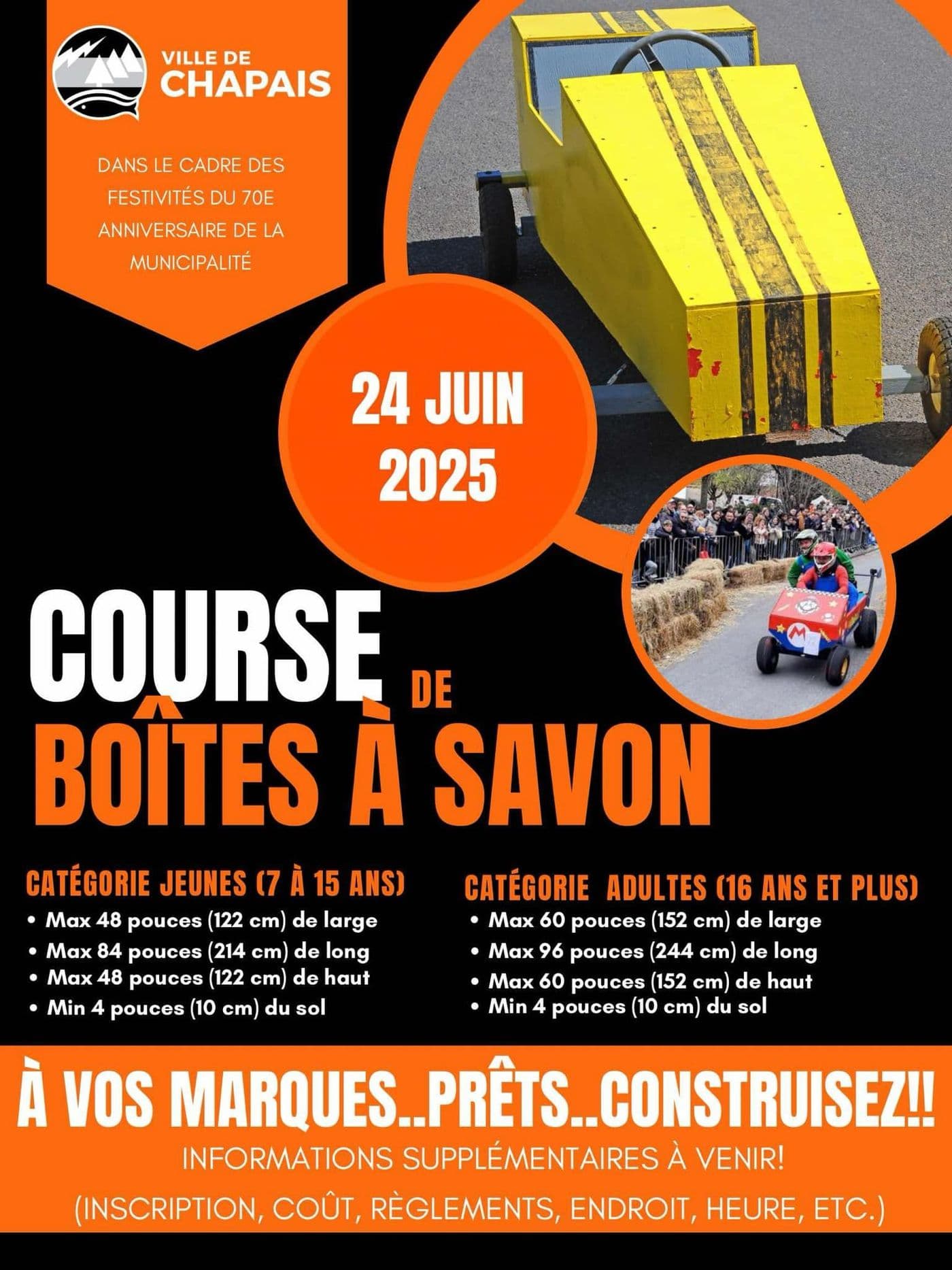 Préparez vos boîtes à savon