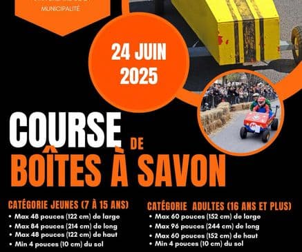 Préparez vos boîtes à savon