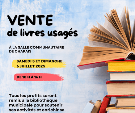 Vente de livres usagés