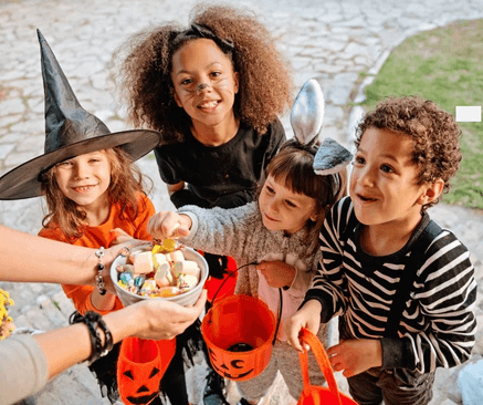 Cueillette de friandises - Halloween