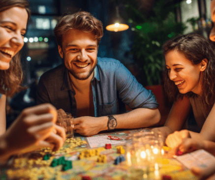 Soirée de jeux de société et quizz