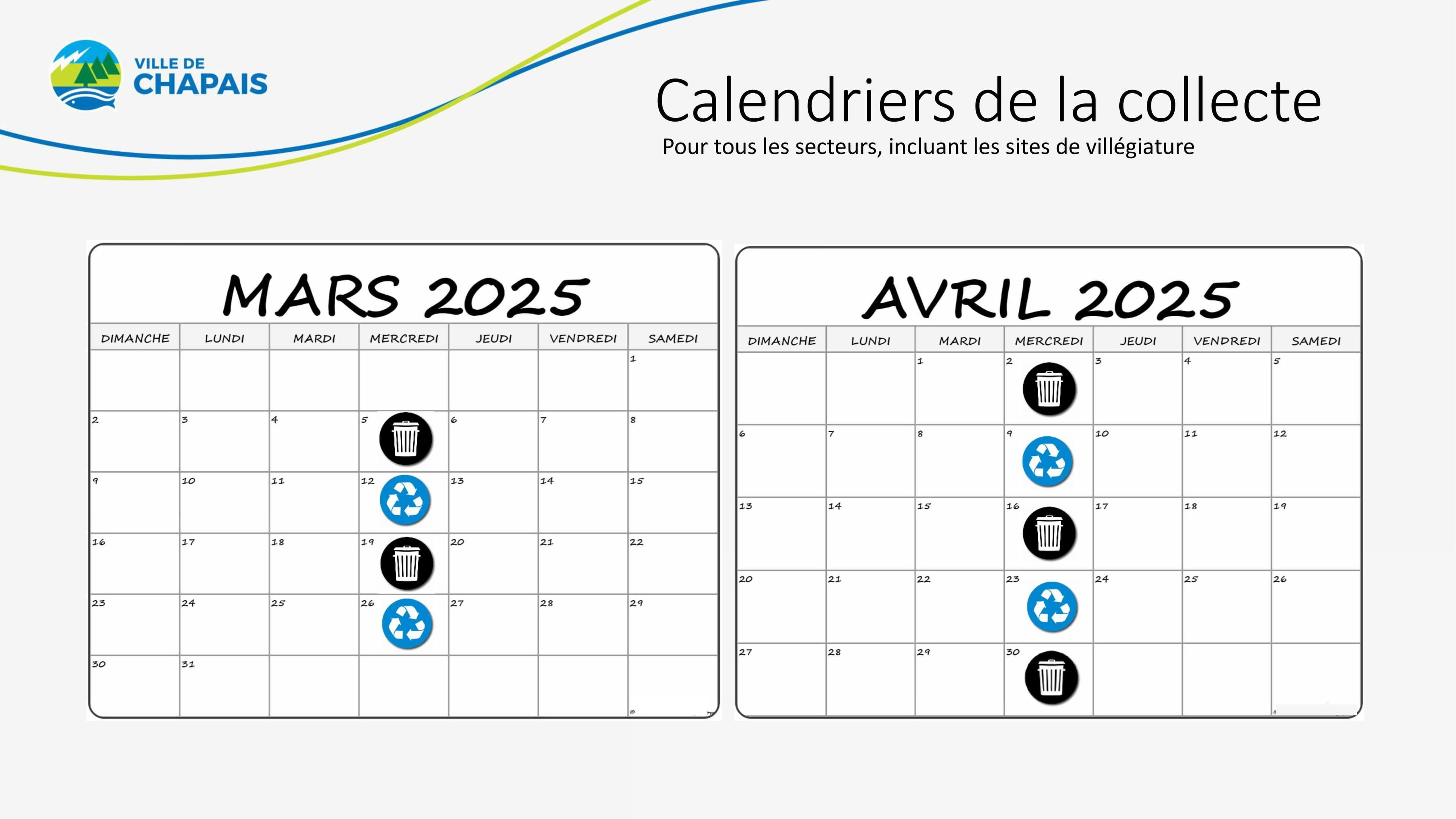 Horaire des collectes