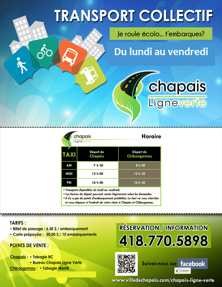 Chapais Ligne Verte