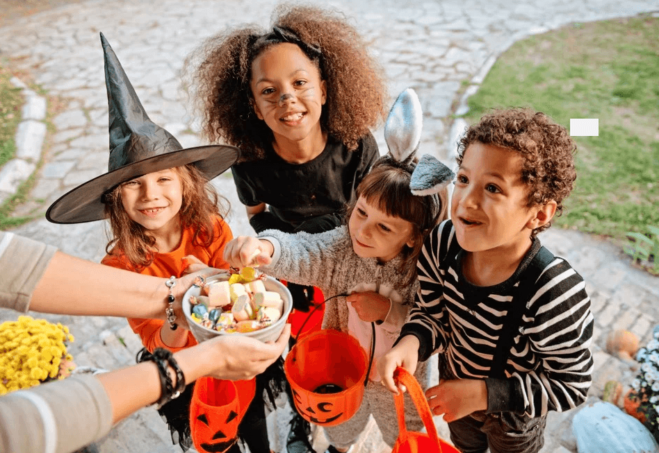 Cueillette de friandises - Halloween